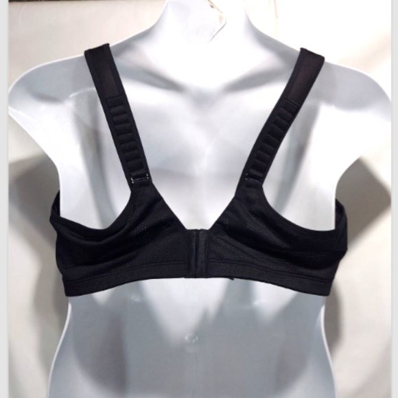 NWOT Lane Bryant LIVI Black Active High-Impact Wicking Maxi Support Bra 42D - Picture 2 of 2